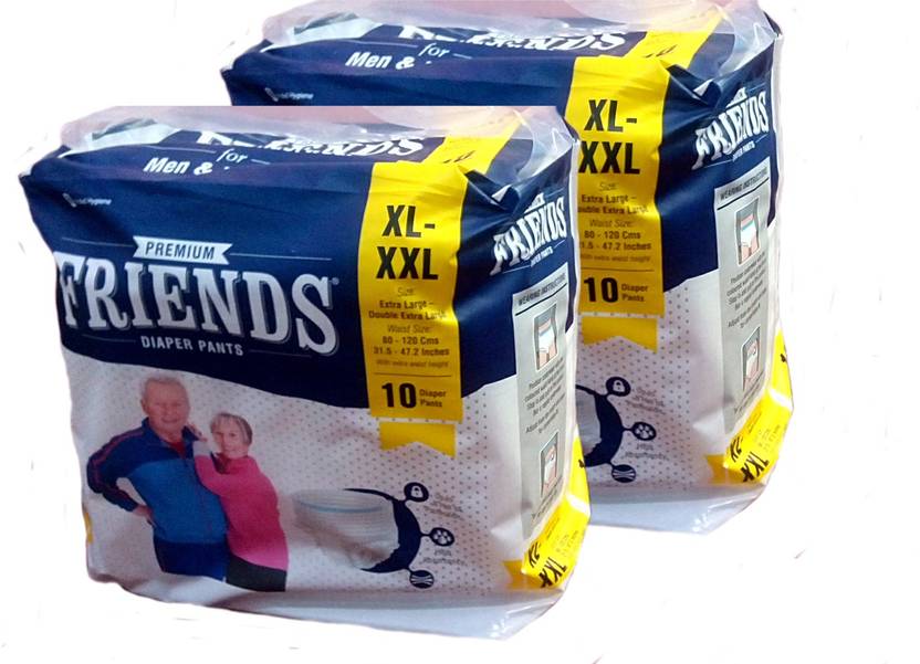 Friends PULL UPS/ DIAPER PANTS XL-XXL PACK OF 2 - XL, 3XL