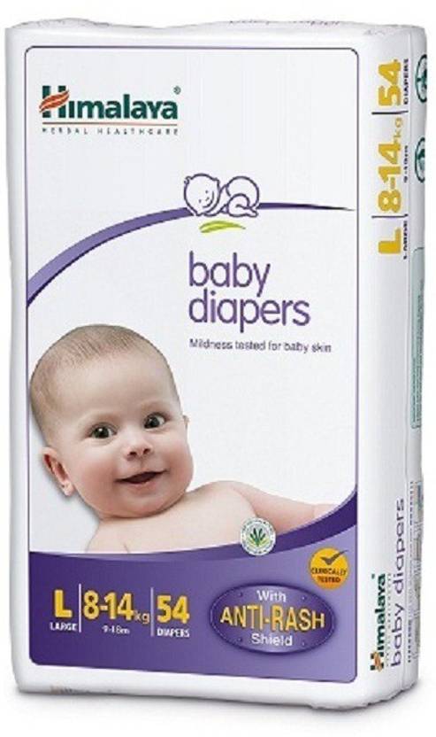 Himalaya Himalaya Baby Large Size Diapers with 54 pcs - L (54 Pie...