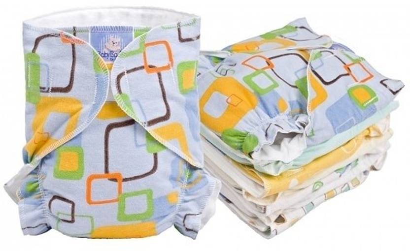 Kushies Baby Basic Diaper 5 Pack Promo - New Born