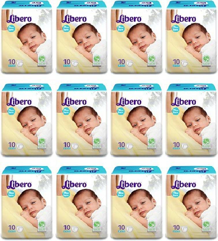 Libero New Born Open Diapers - (Set of 3 - 30Pcs)