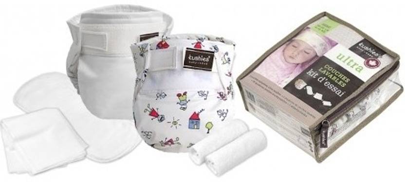 Kushies Infant Ultra All-in-One Diaper Trial Pack Sticky - New Bo...