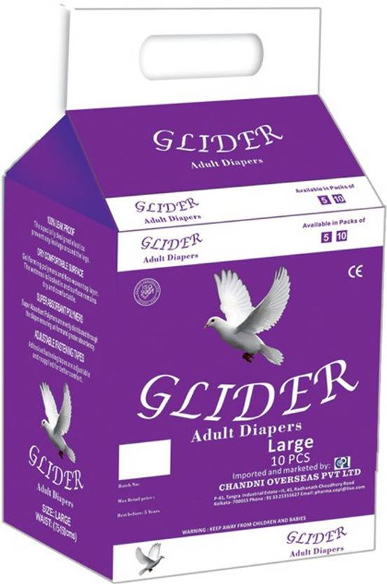 Glider Adult Diaper - L