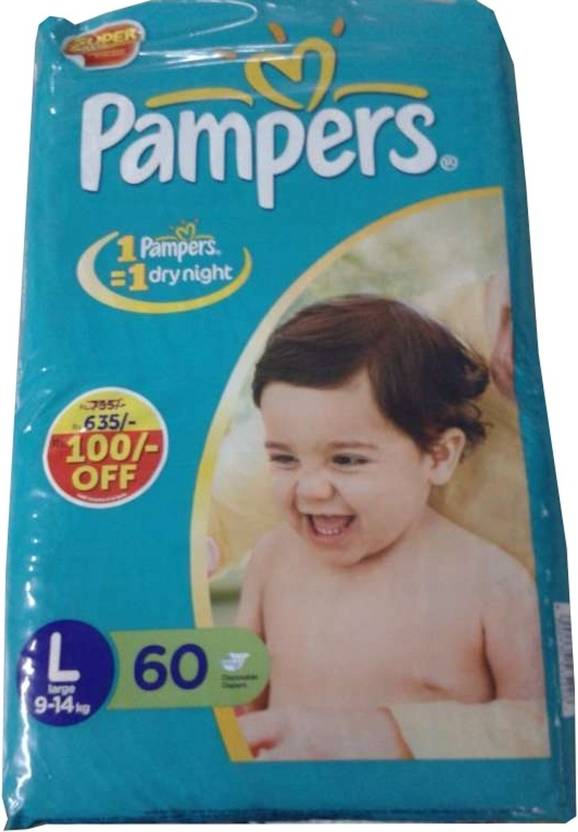 Pampers Diaper Large Size Buy 60 Pampers Cotton Outer Cover