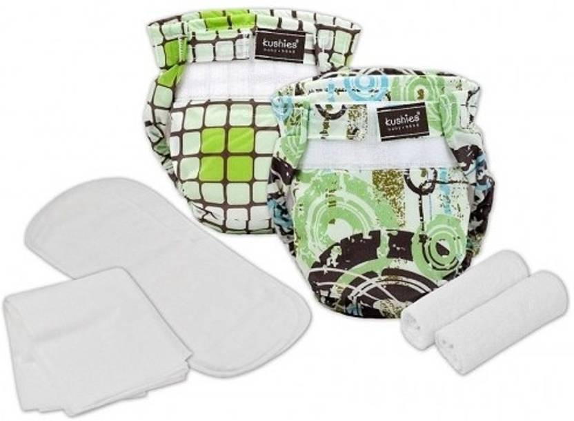 Kushies Ultra-Lite Infant Diaper Trial Pack Neutral - New Born