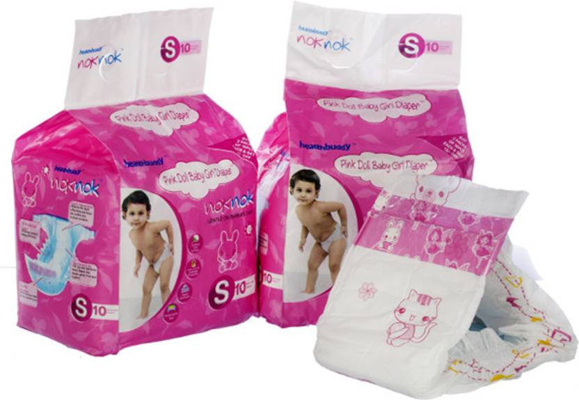 Healthbuddy Noknok Baby Girl Diaper S Buy 20 Healthbuddy Super soft