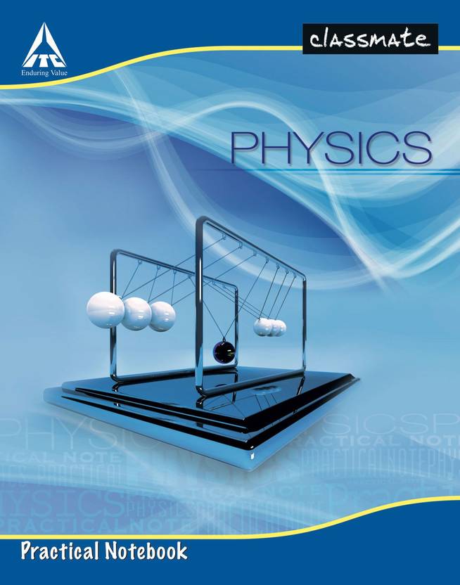 Classmate physics practical notebook Regular Notebook Ruled 144 Pages