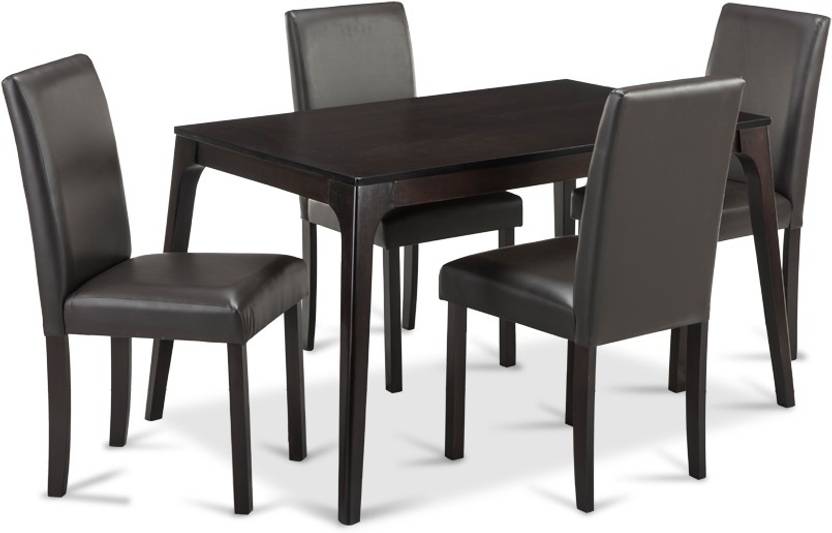 Durian Dawson Engineered Wood 4 Seater Dining Set In India Durian Dawson Engineered Wood 4 Seater Dining Set