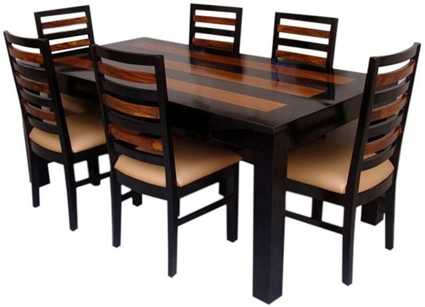Ethnic Handicrafts Solid Wood 6 Seater Dining Set In India Ethnic Handicrafts Solid Wood 6 Seater Dining Set