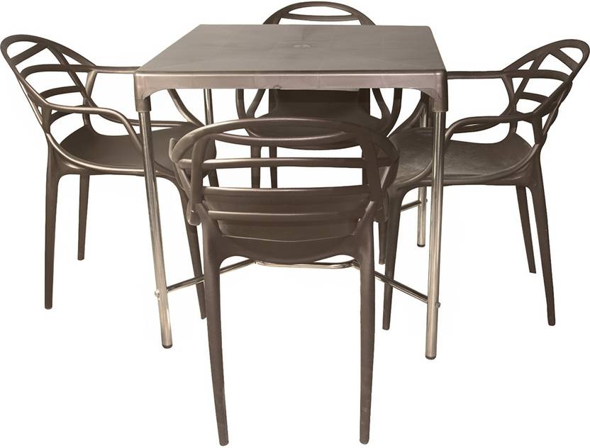 Page Large Vertical At Cello Plastic 4 Seater Dining Set Home Furniture