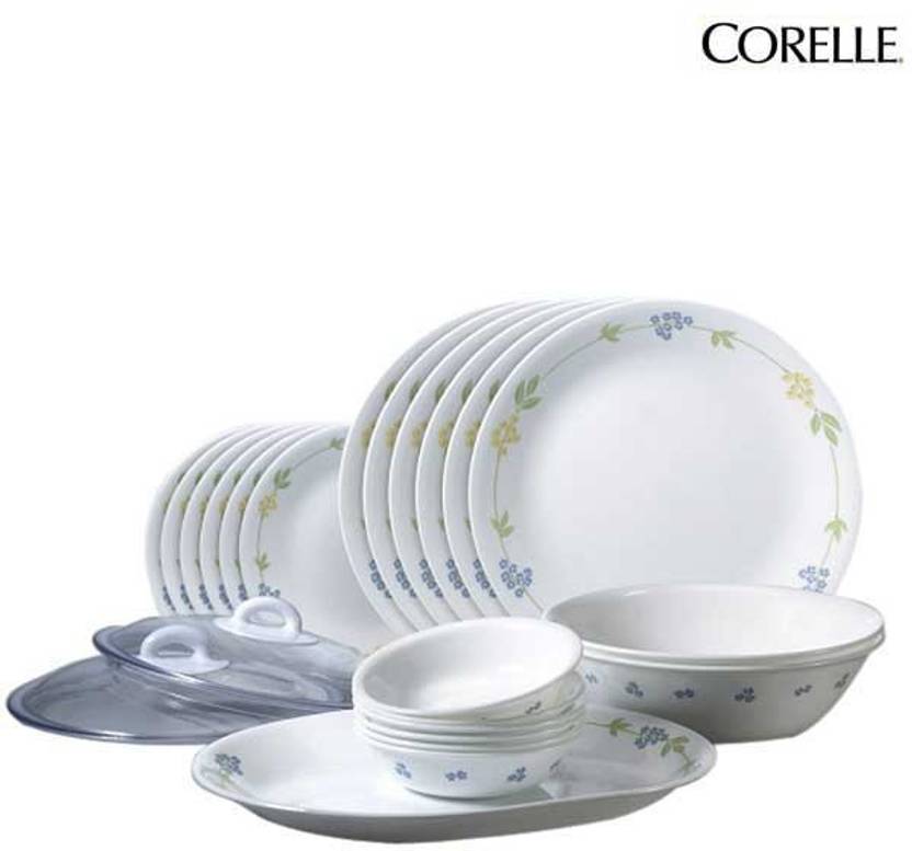 Corelle Livingware Secret Garden Pack Of 30 Dinner Set In Corelle Livingware Secret Garden Pack Of 30 Dinner Set