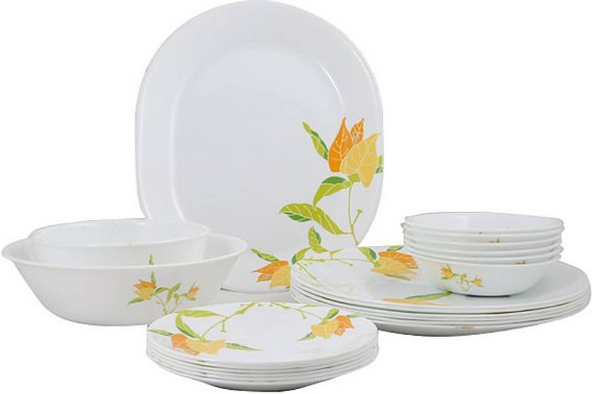 Juego de vajilla Corelle Hojas de Otoño de 16 piezas