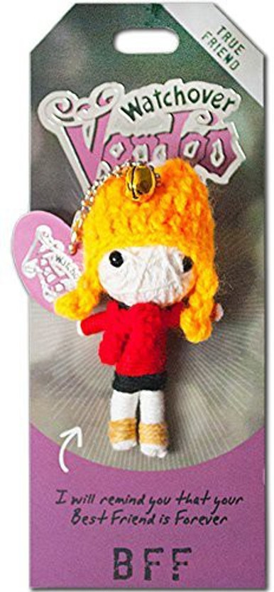 Watchover Voodoo Doll GOOD LUCK   3" New Lucky Charm 