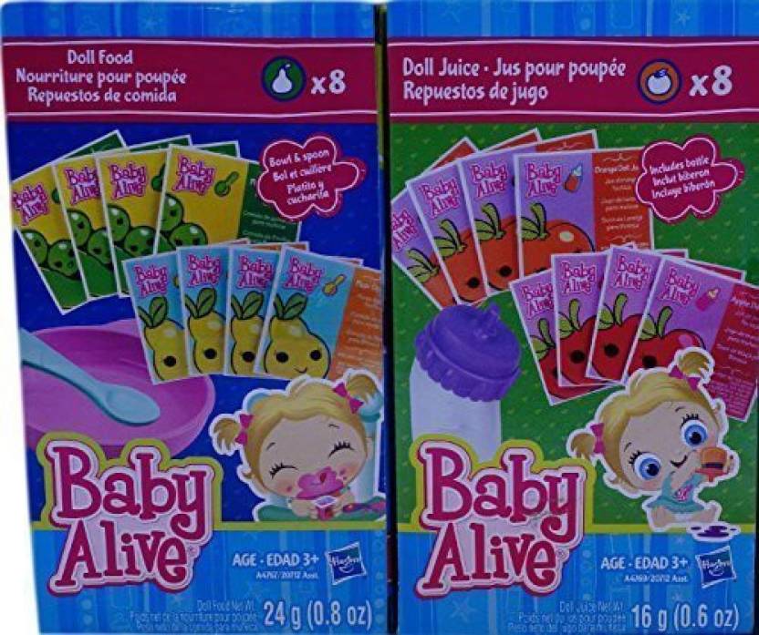 baby alive doll food juice accessory pack hasbro original imaeqqvpeydkyekd