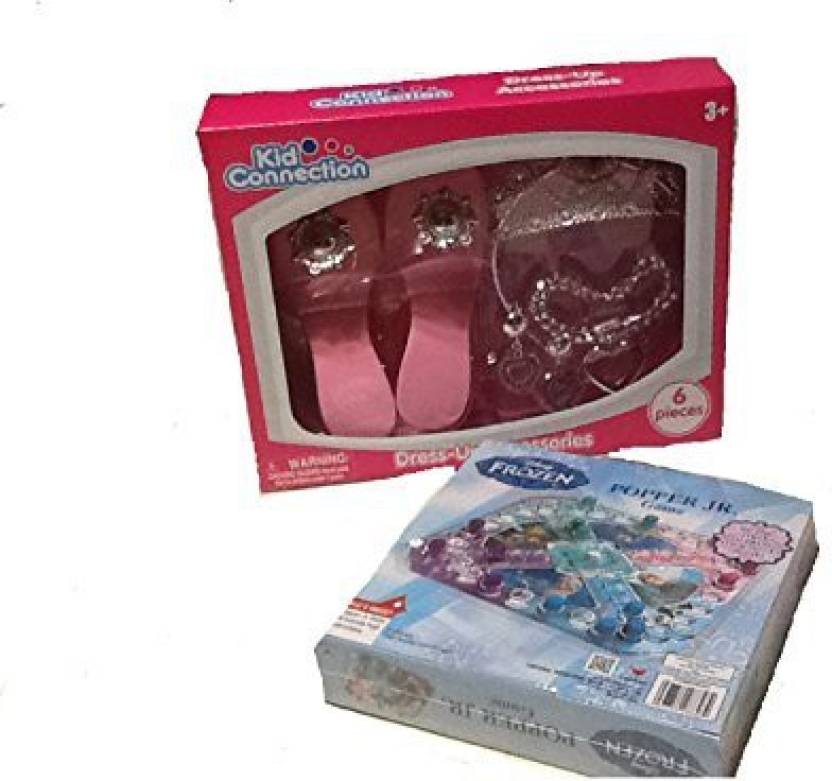 Kid Connection Princess Girls Make Up Dress Up Bundle Pkg With