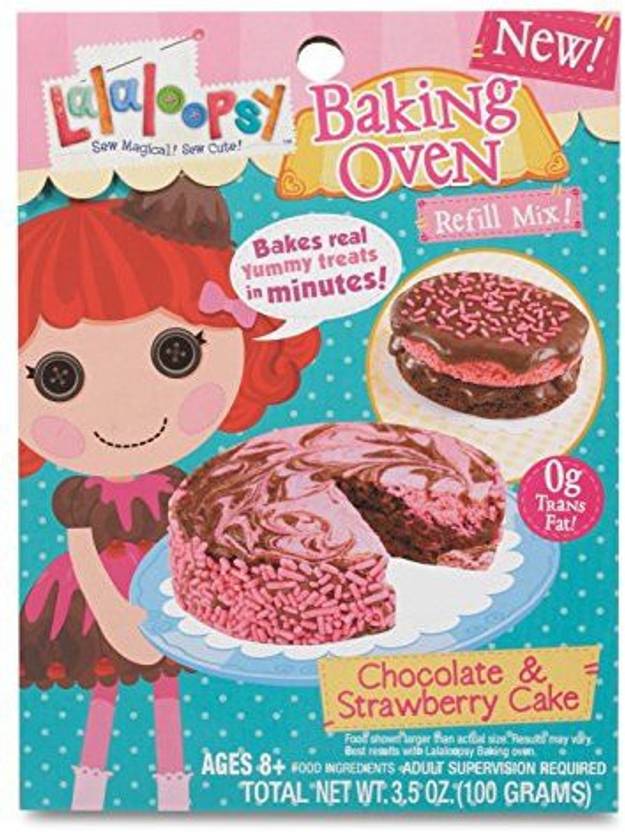 Lalaloopsy Baking Oven Mix Chocolate Strawberry Cake Baking