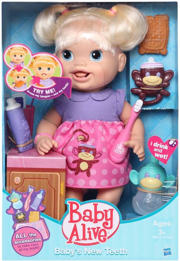 FUNSKOOL Baby Alive Baby's New Teeth Baby Alive Baby's New Teeth