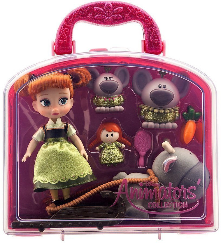 Disney Authentic Animators Collection Ariel Little Mermaid Mini Doll Play Set