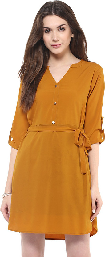 zima leto yellow dress