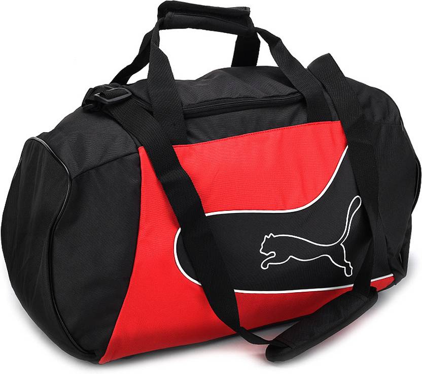Puma 19 Inch 50 Cm Cat 5 12 Travel Duffel Bag Red And Black Puma 19 Inch 50 Cm Cat 5 12 Travel Duffel Bag