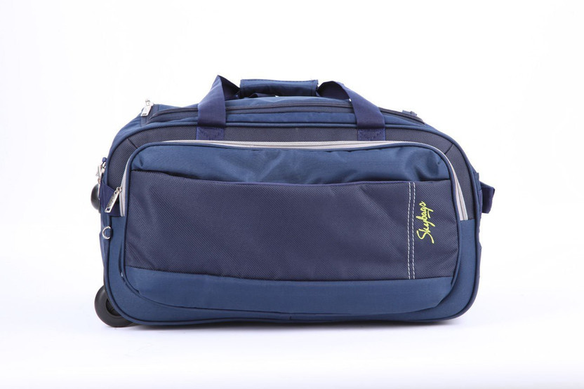 Skybags cardiff polyester 63.5 cms blue travel duffle clearance