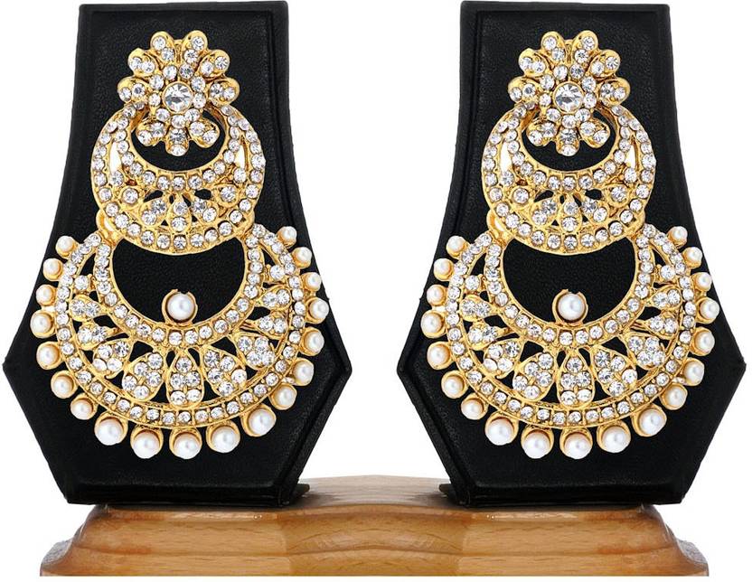 Flipkart Ethnic Jewels Zircon Alloy Drop Earring Online At Ethnic Jewels Zircon Alloy Drop Earring