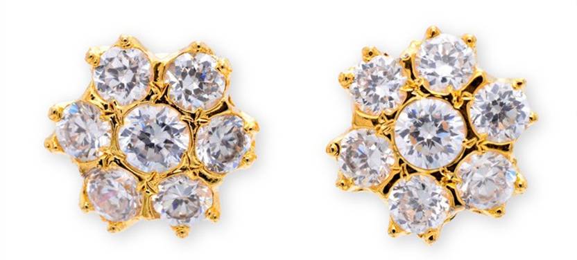 Flipkart Magan 7 Stone Tops 75 Alloy Stud Earring Online Magan 7 Stone Tops 75 Alloy Stud Earring