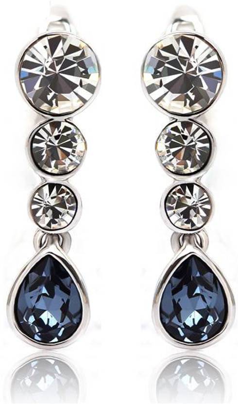 Flipkart Swarovski Elements Ouxi Crystal Zinc Swarovski Elements Ouxi Crystal Zinc Dangle Earring