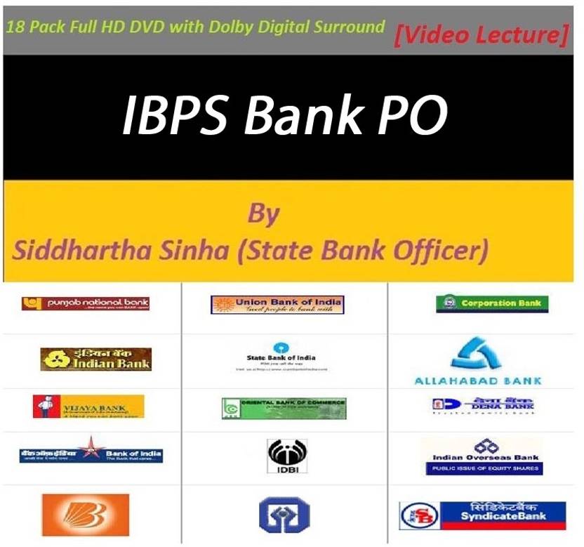 Sinha Classes Ibps Bank Po Dvd Course Sinha Classes Flipkart Com