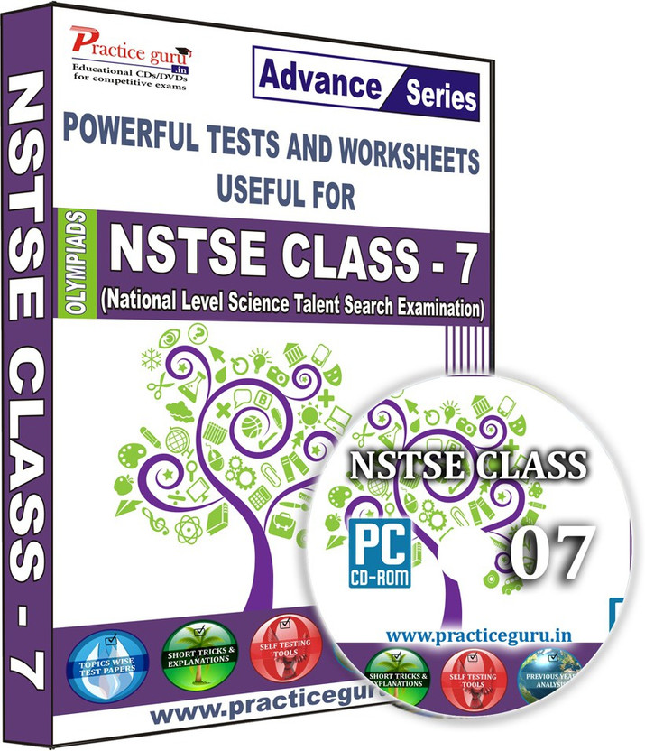 Practice guru NSTSE Class 7(CD)