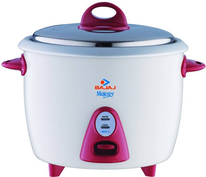 BAJAJ RCX 3 Electric Rice Cooker Price in India Buy BAJAJ RCX 3