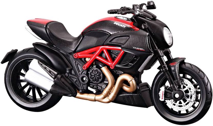 Maisto Ducati Diavel Carbon 1 18 Toy Bike Model Maisto Ducati Diavel Carbon 1 18 Toy Bike Model Black Red