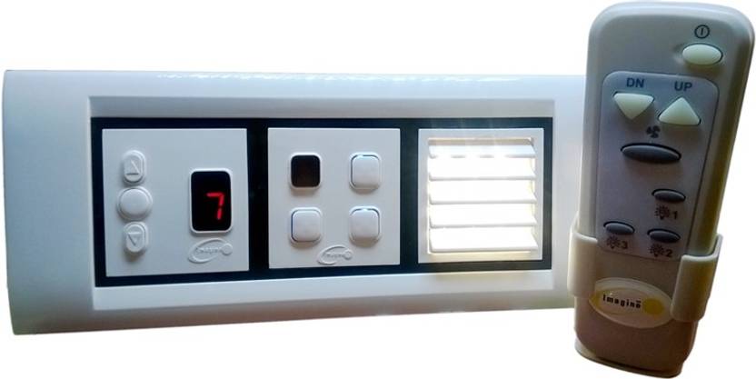 Imagine Tech Remote Control Switch For 3 Light 1 Fan 5 One Way Imagine Tech Remote Control Switch For 3 Light 1 Fan 5 One Way Electrical