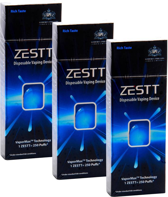 Zestt Rich Pack Of 3 Automatic Electronic Cigarette Price In
