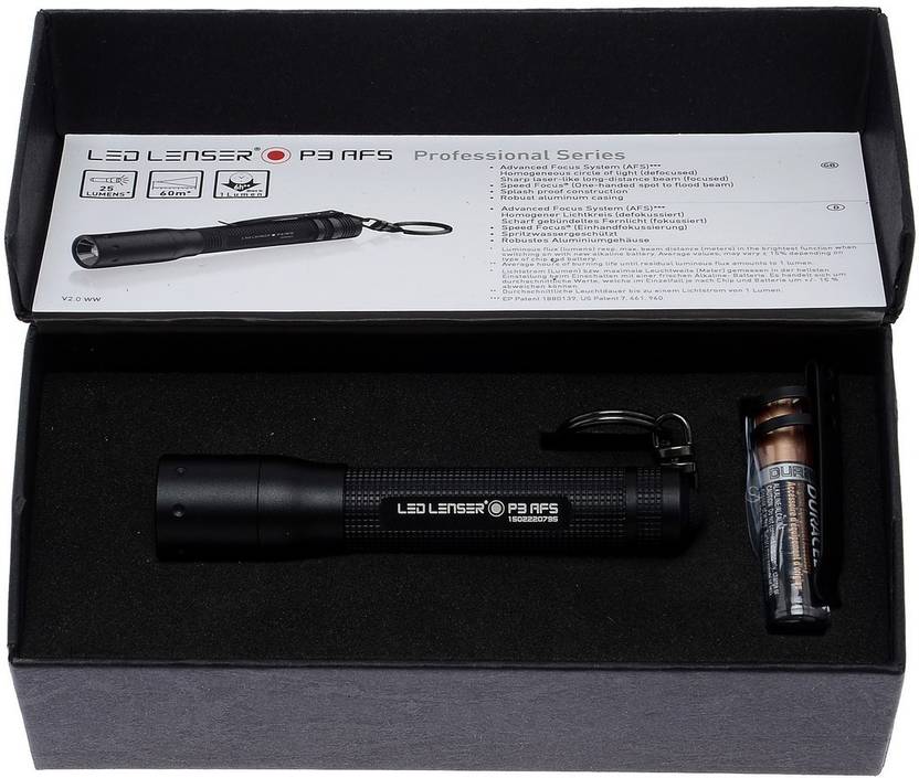 Led Lenser P3 Afs Torch Price In India Buy Led Lenser P3 Afs Torch