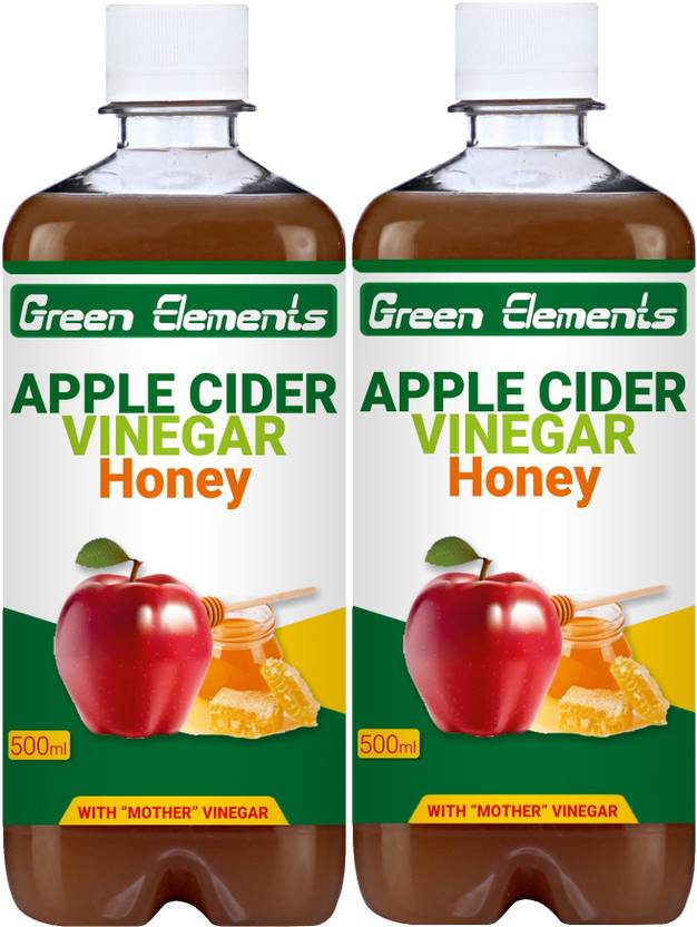 Green Elements Apple Cider & Honey with Mother Vinegar Price in India