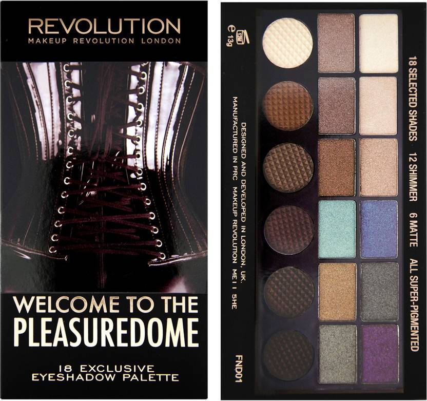 Makeup Revolution Welcome To The Pleasuredome 18 Exclusive Eyeshadow