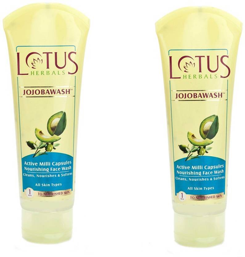 LOTUS Jojobawash Active Milli Capsules Nourishing Face Wash Price in