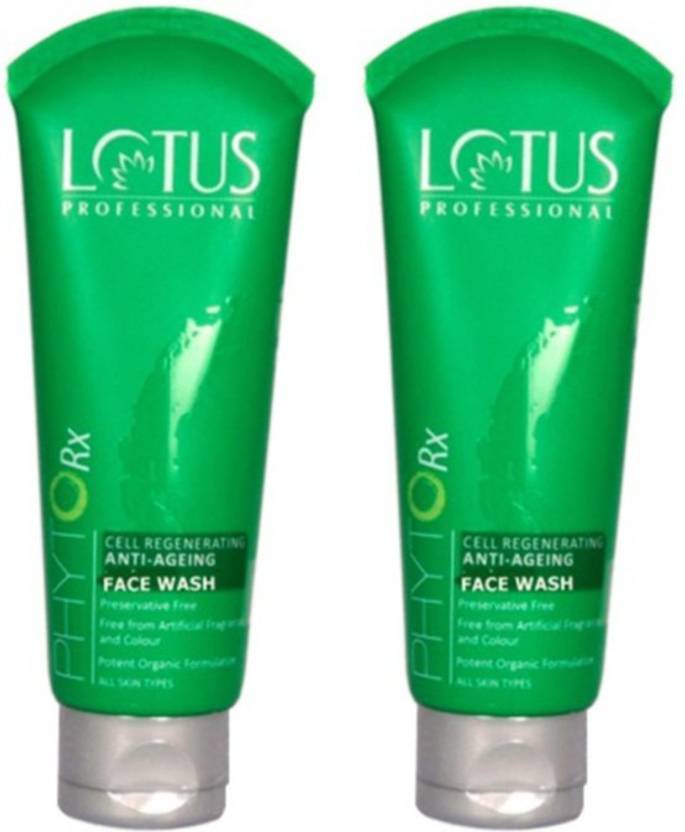 Lotus Professional Smooth Skin Anti Ageing Pack of 2 Face Wash Price
