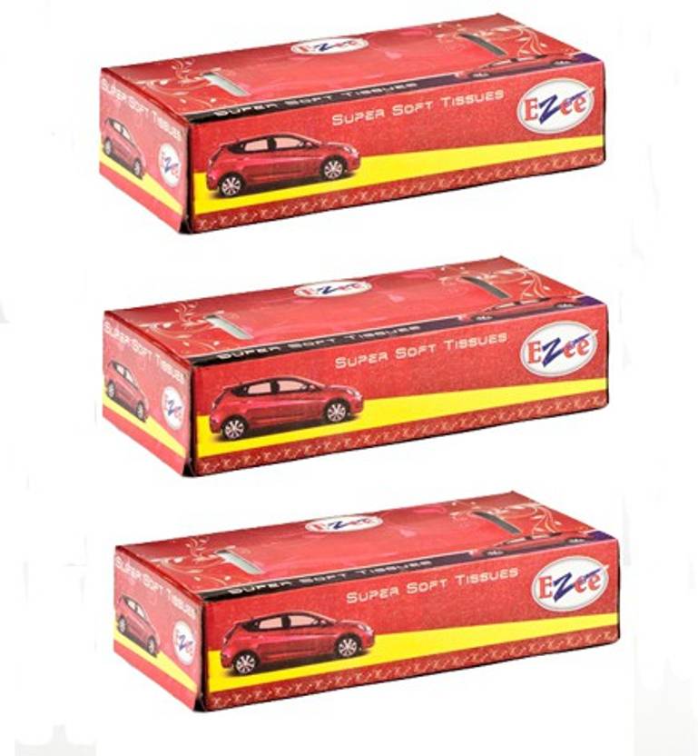 EZEE Face Tissue Paper Napkins / Car Box Price in India, Buy EZEE