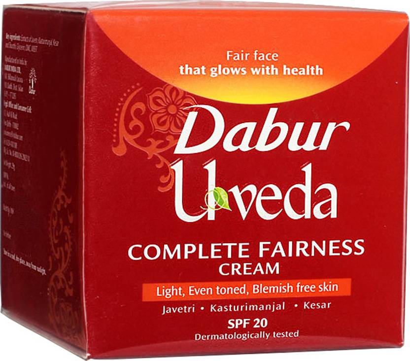 Dabur Uveda Complete Fairness Cream Price in India, Buy Dabur Uveda