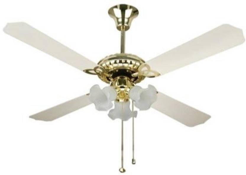 Warmex Ivory Gold 4 Blade Ceiling Fan Price In India Buy Warmex