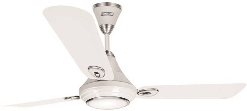 Luminous Lumaire Underlight Mint White 3 Blade Ceiling Fan In Luminous Lumaire Underlight Mint White 3 Blade Ceiling Fan