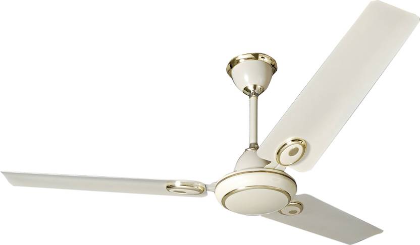 Omega 48 Inch Solitaire Pearl Ivory 3 Blade Ceiling Fan In Omega 48 Inch Solitaire Pearl Ivory 3 Blade Ceiling Fan