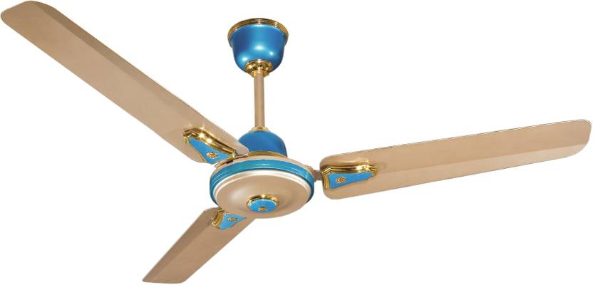 Crompton HS Decora Metallic ( 1200) Aqua 3 Blade Ceiling ...