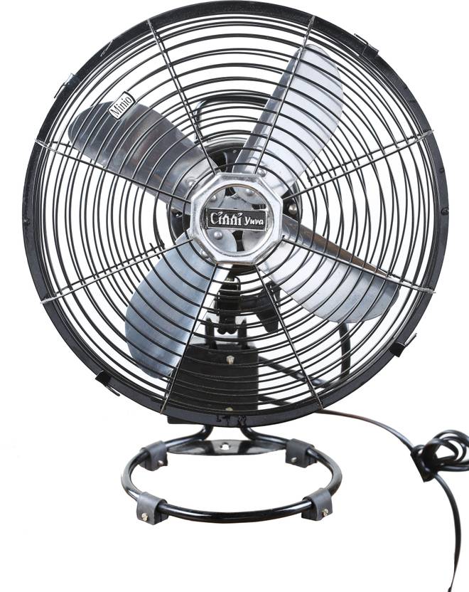 Cinni Minio 10 inches Fixed 250 mm 4 Blade Table Fan Price in India Buy Cinni Minio 10 inches