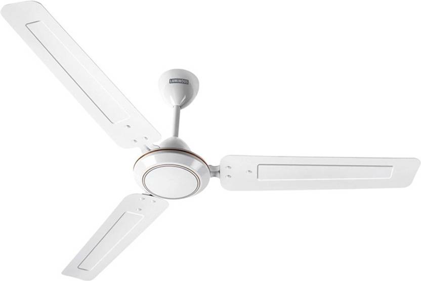 Luminous Morpheus White 3 Blade Ceiling Fan In India Luminous Morpheus White 3 Blade Ceiling Fan