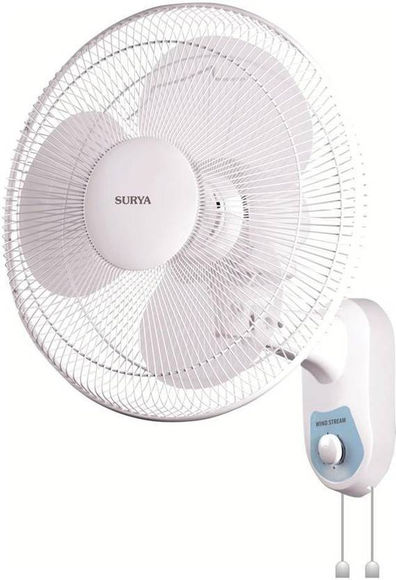 SURYA WINDSTREAM WALL FAN 400MM 400 mm 3 Blade Wall Fan Price in India