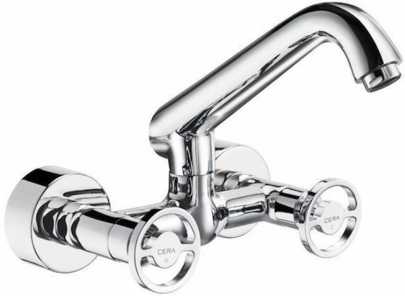 Cera F2011511 Drive Sink Mixer Wall Mounted With 185 Mm
