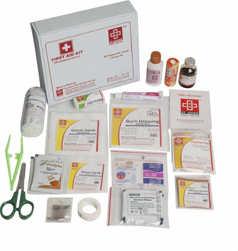 ST JOHNS FIRST AID SJF V3 First Aid Kit Price in India Buy ST JOHNS