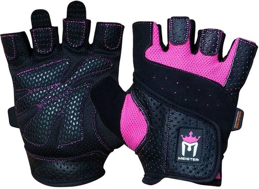 RDX sports GYM GLOVE AMARA NEW PINK/BLACKM Hand Grip/Fitness Grip